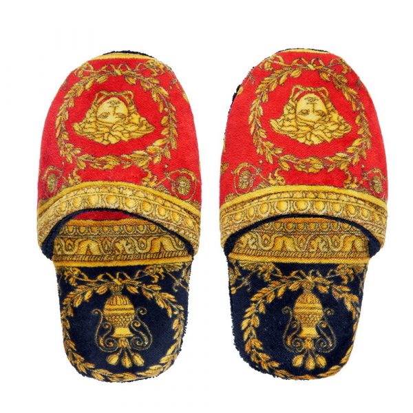 Versace Home, Slippers -Medusa white -L – Induplano