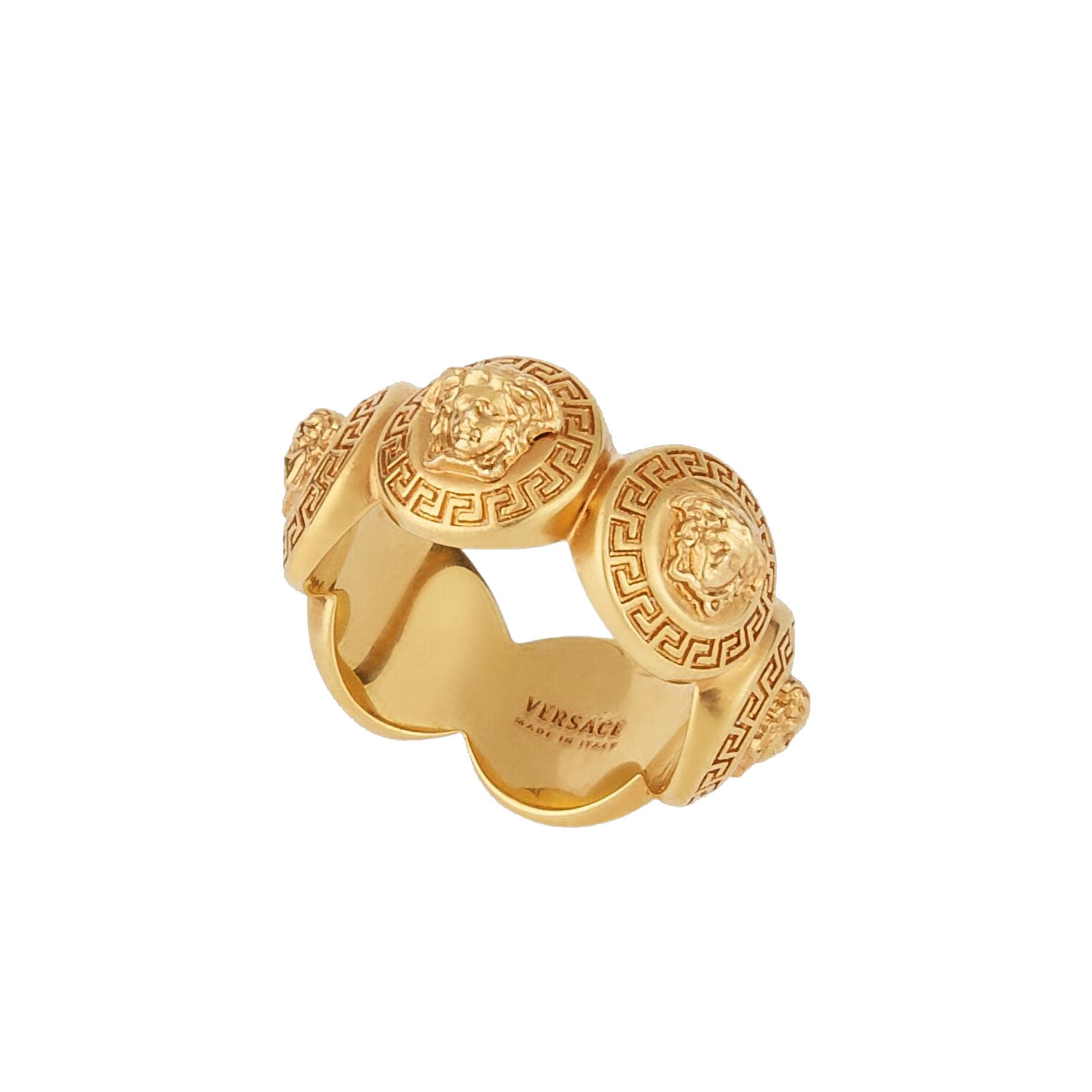 versace medusa tribute ring