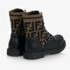 fendi-black-beige-ff-logo-boots2