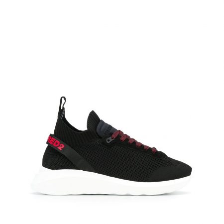 dsquared2-mesh-sneakers-black