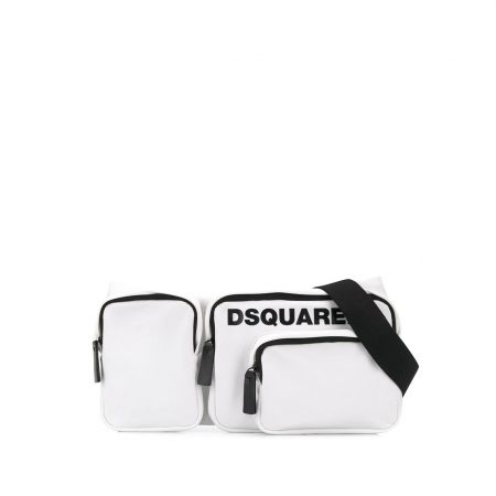 dsquared2-logo-print-belt-bag-white