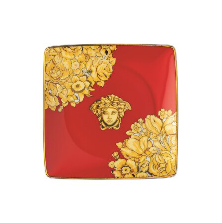 Versace Medusa Rhapsody Red Bowl 12 cm square flatin