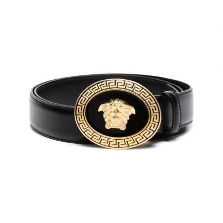 versace-medusa-buckle-belt-black