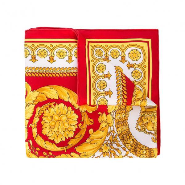versace-barocco-print-scarf-red-gold2