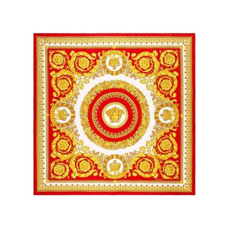 versace-barocco-print-scarf-red-gold