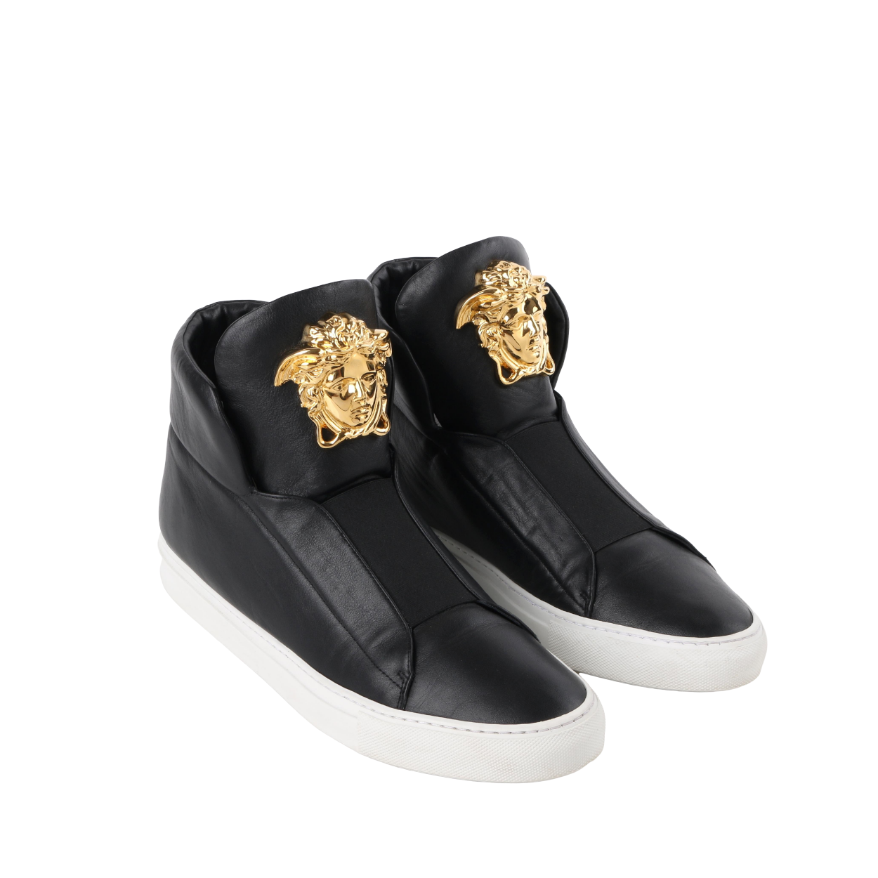 versace leather sneakers