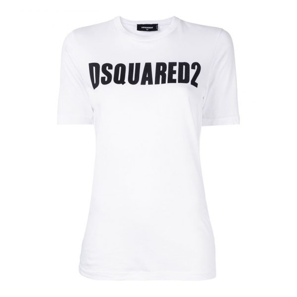 DSQUARED2-WHITE-TSHIRT-WOMEN