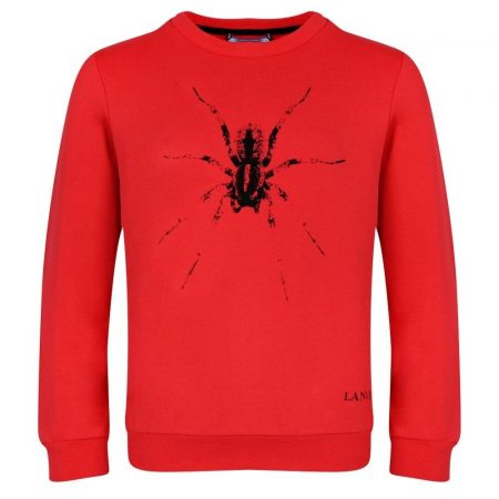 LANVIN-SWEATSHIRT-SPIDER-RED