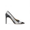 DSQUARED2-LOGO-PRINT-PUMPS-BW