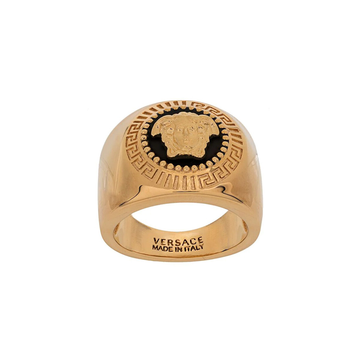 Versace medusa sales head ring