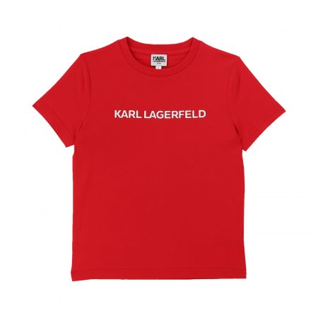 KARL-LAGERFELD-KIDS-PRINTED-LOGO-T-SHIRT-RED