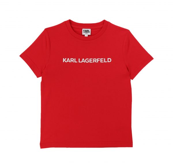 KARL-LAGERFELD-KIDS-PRINTED-LOGO-T-SHIRT-RED