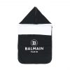 BALMAIN-KIDS-LOGO-PRINT-SIDE-ZIP-SLEEP-BAG