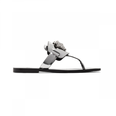 versace-silver-palazzo-flat-thong-sandals
