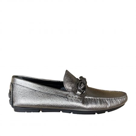 ROBERTO_CAVALLI_MENS_LOAFERS-SILVER