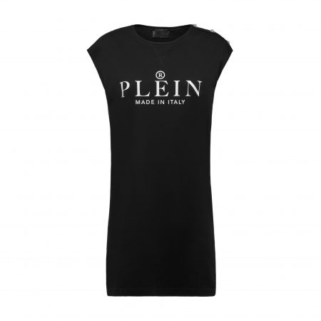 T-SHIRT-DRESS-ICONIC-PLEIN/PAAC-WTG0362-PJY002N_02