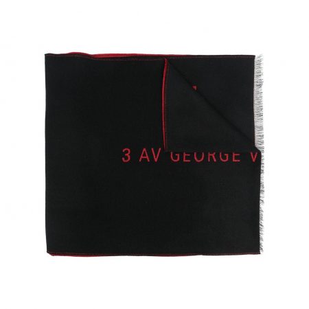 GIVENCHY-EMBROIDERED-LOGO-WOOL-SCARF-ITEM-16420322