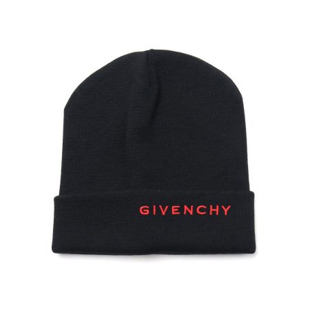 GIVENCHY-EMBROIDERED-LOGO-BEANIE-ITEM-14139306-BLACK-RED