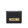 MOSCHINO LOGO PLAQUE MINI WALLET