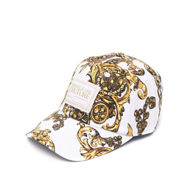 VERSACE-JEANS-COUTURE-BAROQUE-PRINT-BASEBALL-CAP-ITEM-17192536