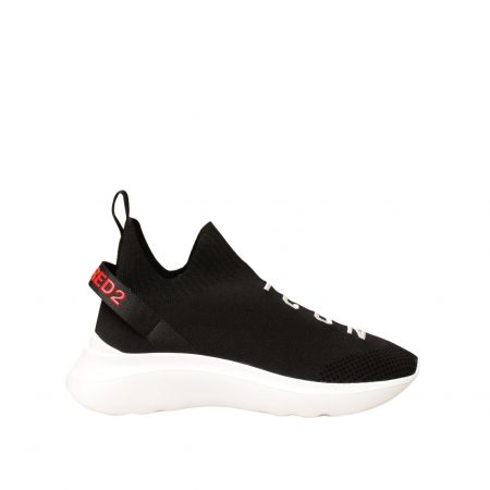 DSQUARED2 SNEAKERS IN TECHNICAL FABRIC WITH ICON LOGO