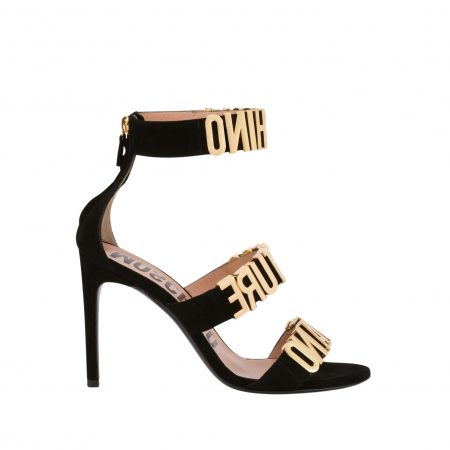 MOSCHINO COUTURE HIGH-HEELED SANDALS