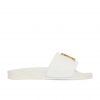 DSQUARED2 10MM D2 STATEMENT LEATHER SLIDES