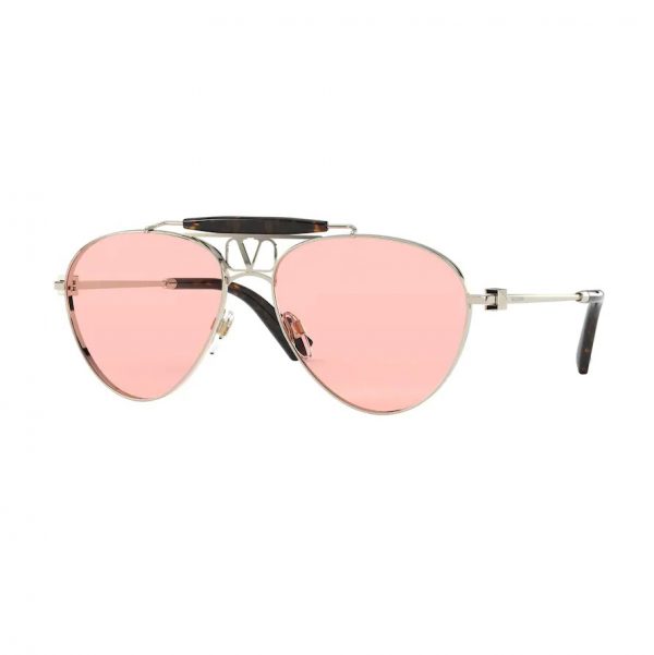 VALENTINO LIGHT GOLD SUNGLASSES