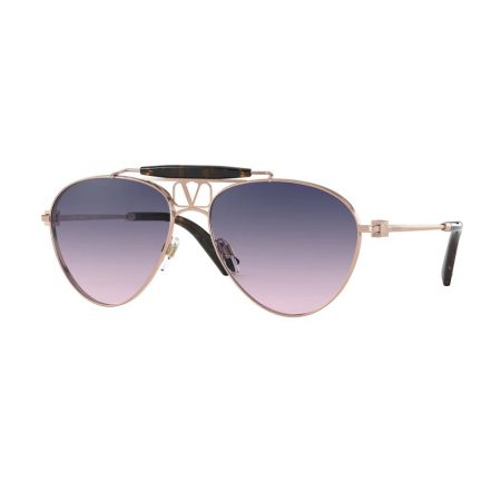 VALENTINO ROSE GOLD SUNGLASSES