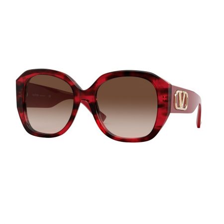 VALENTINO RED HAVANA SUNGLASSES