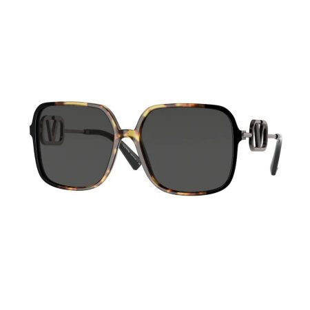 VALENTINO HAVANA GRADIENT BLACK SUNGLASSES