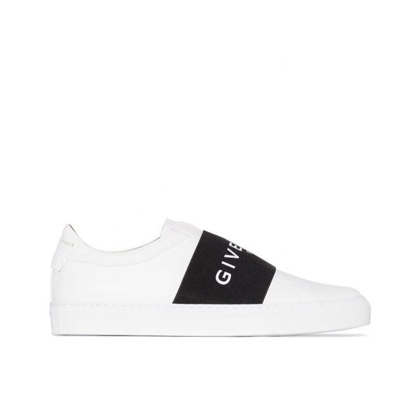 GIVENCHY LOGO-PRINT LOW-TOP SNEAKERS