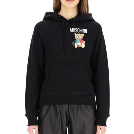 MOSCHINO-BLACK-ITALIAN-TEDDY-BEAR-HOODIE