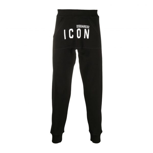 DSQUARED2 ICON LOGO-PRINT TRACK PANTS