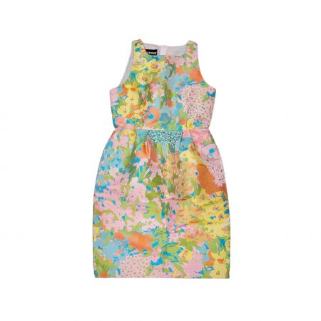 MOSCHINO BOUTIQUE PATTERN RPINT DRESS