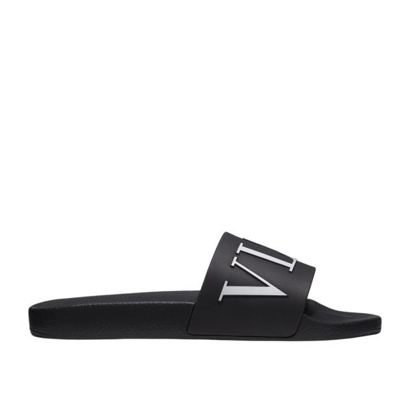 VALENTINO VLTN RUBBER SLIDER SANDAL