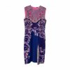 VERSACE JEANS COUTURE PATTERN PRINT DRESS