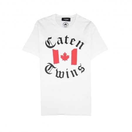 DSQUARED2-T-SHIRT-SLIM-WOMEN-WHITE