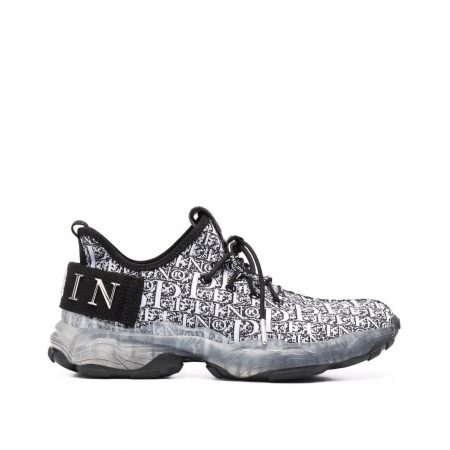 PHILIPP PLEIN RUNNER HYPER $HOCK LOW-TOP SNEAKERS