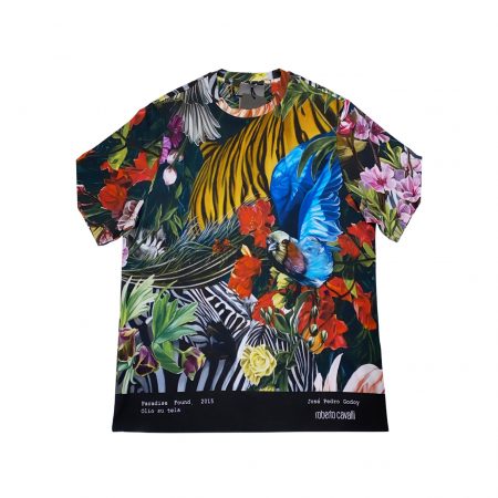 ROBERTO CAVALLI PRINT T-SHIRT