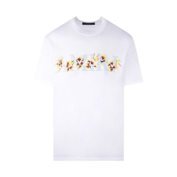 AMIRI LOGO-PRINT COTTON T-SHIRT