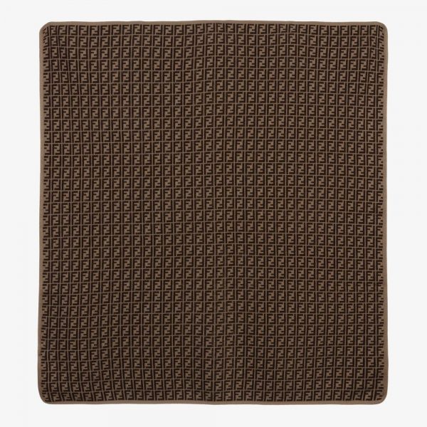 fendi-brown-ff-logo-blanket-85cm2