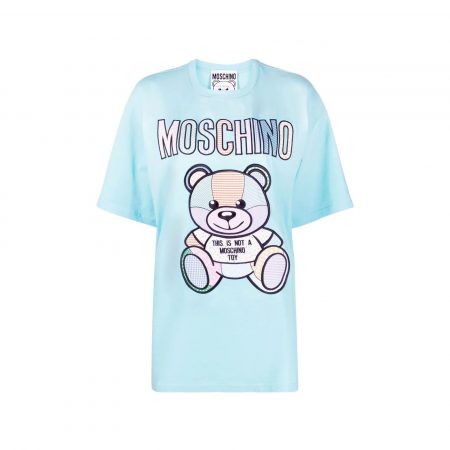 Moschino Teddy Bear motif drop-shoulder T-shirt