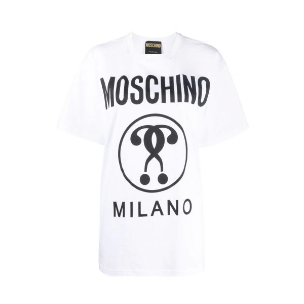 Moschino logo-print cotton T-shirt