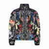 PHILIPP PLEIN DOWN PUFFER JACKET SKULL AND PLEIN