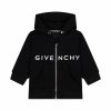GIVENCHY HOODIE WITH ZIPPER AND BACK LOGO