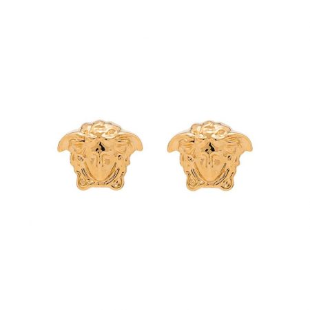 VERSACE METALLIC MEDUSA STUD EARRINGS melbourne lestyle