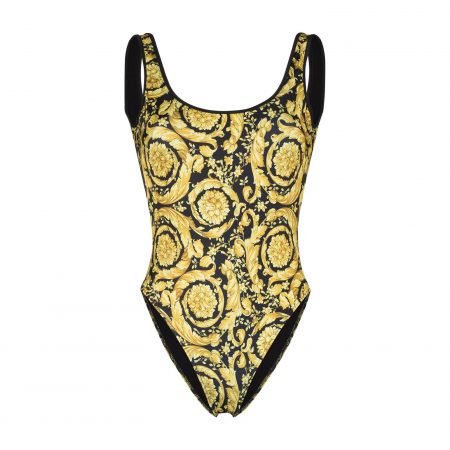 VERSACE BAROQUE-PRINT SWIMSUIT