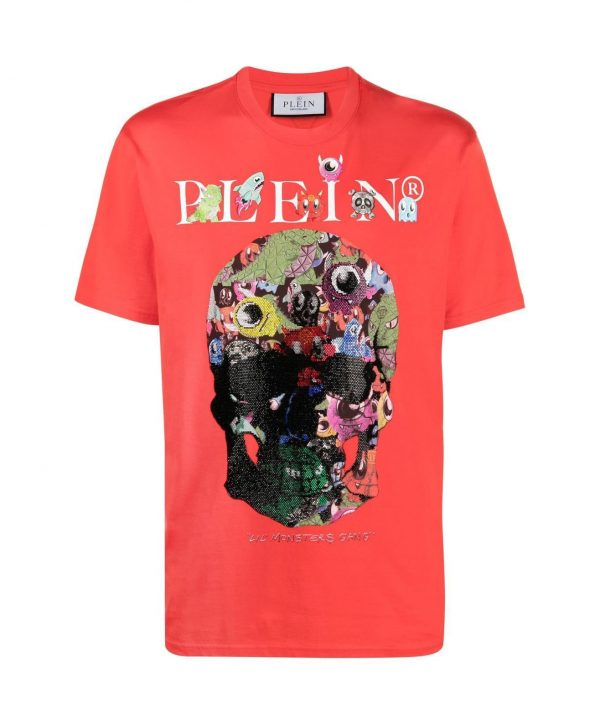 PHILIPP-PLEIN-MONSTERS-PRINT-T-SHIRT-ITEM-18557858