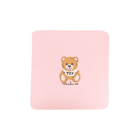 MOSCHINO KIDS TEDDY-BEAR PRINT BLANKET